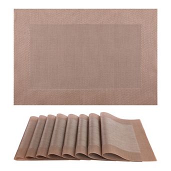 Placemats Set of 8 Placemats for Kitchen Heat Resistant Table Placemats
