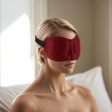 Breathable Elastic Band 3D Sleep Mask 3D Eye Shade Cover for Rest 1 Pc
