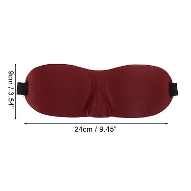 Breathable Elastic Band 3D Sleep Mask 3D Eye Shade Cover for Rest 1 Pc