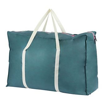1 Pack Clothes Storage, Storage Bags, Moving Bags for Organizing Bedroom with Handles