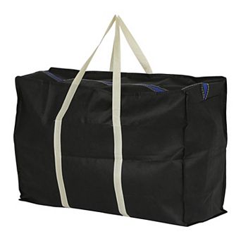 1 Pack Clothes Storage, Storage Bags, Moving Bags for Organizing Bedroom with Handles