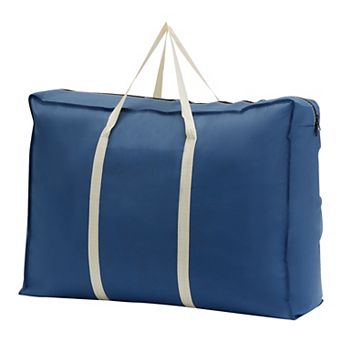 1 Pack Clothes Storage, Storage Bags, Moving Bags for Organizing Bedroom with Handles