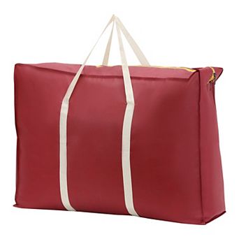 1 Pack Clothes Storage, Storage Bags, Moving Bags for Organizing Bedroom with Handles