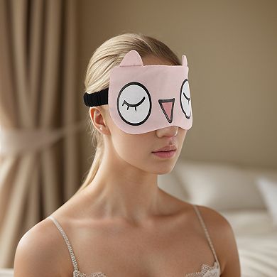 Fashion Cartoon Big Eyes Sleep Mask Eye Shade Cover for Travel for Rest