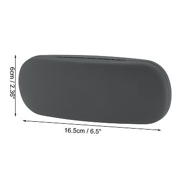 Retro Round Eyeglasses Case Lightweight Eyeglasses Storage 6.5"x2.36"x1.38"