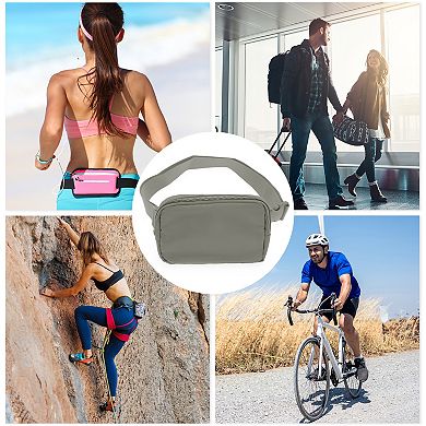 1 Pc Solid Color Running Waist Pack for Hiking Gym