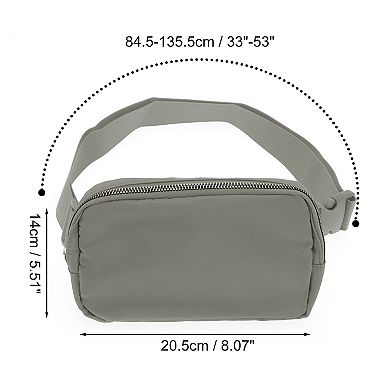 1 Pc Solid Color Running Waist Pack for Hiking Gym