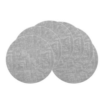 Set of 6 Placemats for Kitchen Dining Table Decor, Faux Leather Table Mat