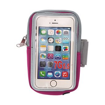 1 pc Classic Arm Phone Holder with Zipper for Hiking Gym