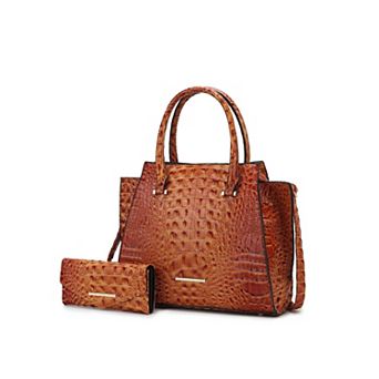 MKF Collection Viridiana Luxe Croc-Embossed Tote Bag Elegant and Versatile Handbag by Mia K.