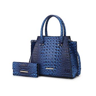 MKF Collection Viridiana Luxe Croc-Embossed Tote Bag Elegant and Versatile Handbag by Mia K.