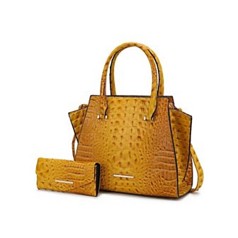 MKF Collection Viridiana Luxe Croc-Embossed Tote Bag Elegant and Versatile Handbag by Mia K.