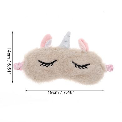 Cartoon Sleep Mask Soft Eye Shade Cover for Rest 7.48"x5.51"