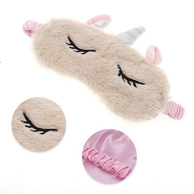 Cartoon Sleep Mask Soft Eye Shade Cover for Rest 7.48"x5.51"