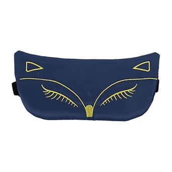 Soft Cartoon Style Sleep Mask Green Eye Shade Cover for Light for Travel 1 pc