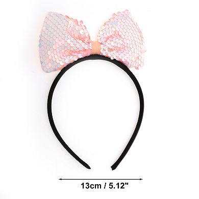 Big Butterfly Sequins Headband for Halloween for Girls 1 Pc