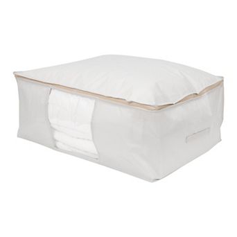 1 Pack Clothes Storage, Moving Bags for Clothes, Comforters, Closet Organizers with Handles