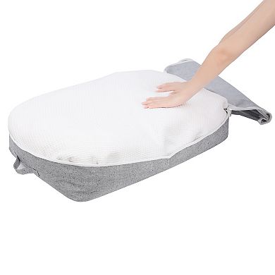 1 Pack Foldable Storage Bags, Clothes Storage, Moving Bags and Closet Organizers with Handles