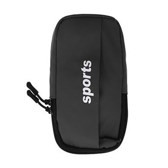 1 pc Phone Holder Arm Bands with Zipper for Hiking Gym