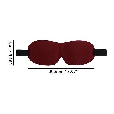 Breathable Magic Tapes 3D Sleep Mask 3D Eye Shade Cover for Rest 1 Pc
