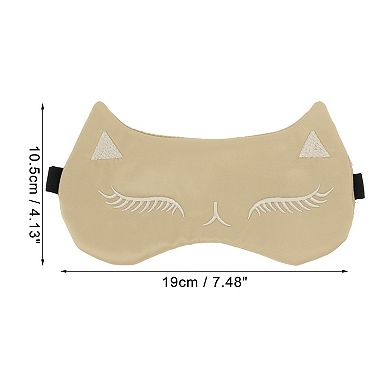 Soft Cartoon Cat Style Sleep Mask Eye Shade Cover for Light for Travel 1 Pc