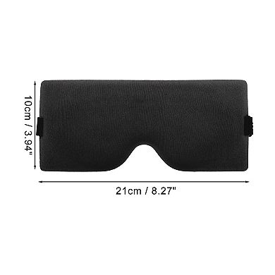 Soft Geometric Shape 3D Eye Mask 3D Eye Shade Cover for Rest 1 Pc
