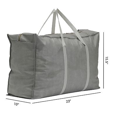 1 Pack Clothes Storage, Storage Bags, Moving Bags for Organizing Closet with Handles