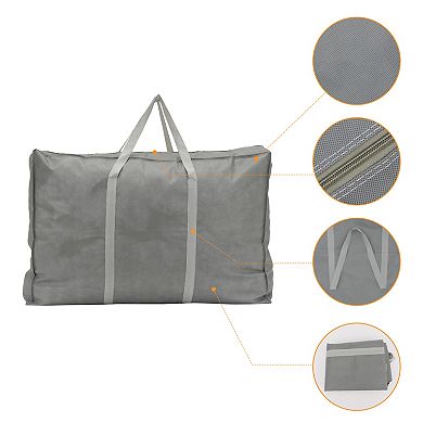 1 Pack Clothes Storage, Storage Bags, Moving Bags for Organizing Closet with Handles