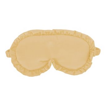 Soft Flowers Style Sleep Mask Dark Green Eye Shade Cover for Light for Travel