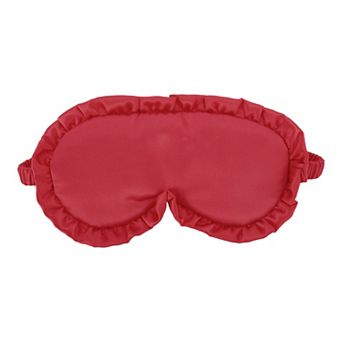 Soft Flowers Style Sleep Mask Dark Green Eye Shade Cover for Light for Travel