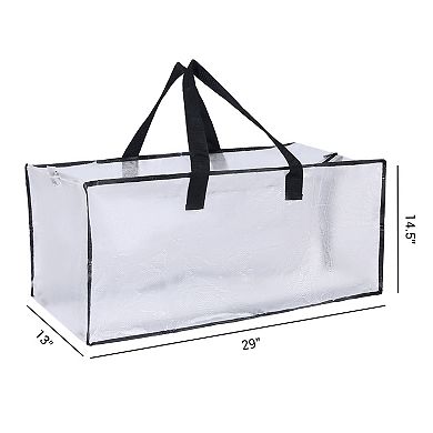 1 Pc Clothes Storage, Storage Bag, Moving Bags for Organizing Blanket, Closet Organizer with Handles