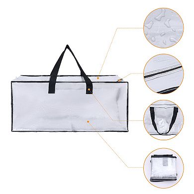 1 Pc Clothes Storage, Storage Bag, Moving Bags for Organizing Blanket, Closet Organizer with Handles