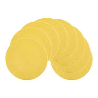 Rustic Placemats Set of 6 Woven Placemats for Dining Table Decor Indoor Outdoor Kitchen Table Mat