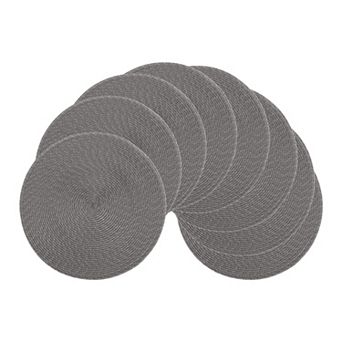 Rustic Placemats Set of 6 Woven Placemats for Dining Table Decor Indoor Outdoor Kitchen Table Mat