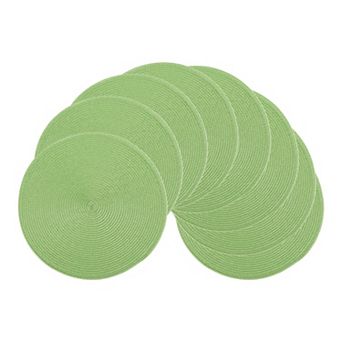 Rustic Placemats Set of 6 Woven Placemats for Dining Table Decor Indoor Outdoor Kitchen Table Mat