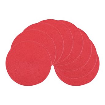 Rustic Placemats Set of 6 Woven Placemats for Dining Table Decor Indoor Outdoor Kitchen Table Mat