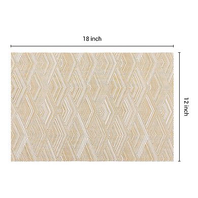 8Pcs Placemats for Kitchen Dining Table Decor Heat Resistant Table Placemats