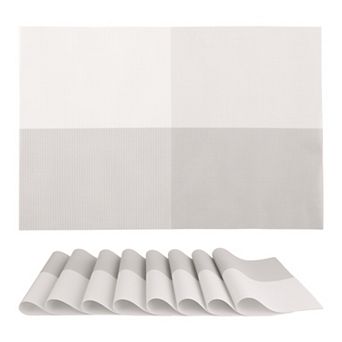 Placemats Set of 8, for Kitchen Dining Table Decor Heat Resistant Table Placemats