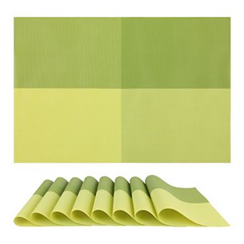 Placemats Set of 8, for Kitchen Dining Table Decor Heat Resistant Table Placemats