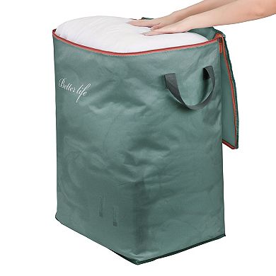 1 Pc Storage Bag, Clothes Storage, Moving Bag for Organizing Clothing, Comforters with Handles