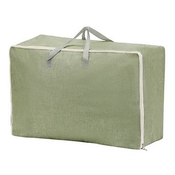 1 Pack Clothes Storage Bags with Handles for Organizing Bedroom, Clothing, Comforter