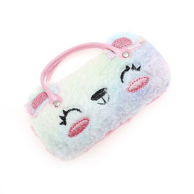 Smiling Bears Eyeglasses Case 6.69"x3.15"x2.17" Assorted Color 1 Pc