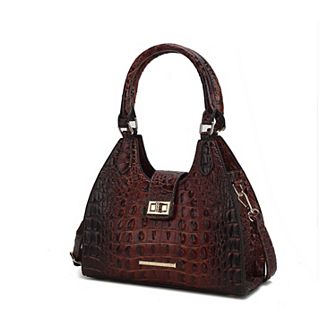 MKF Collection Ava Faux Crocodile-Embossed Women’s Tote by Mia K