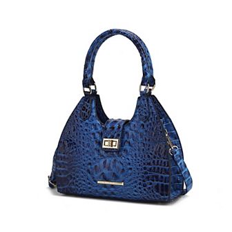 MKF Collection Ava Faux Crocodile-Embossed Women’s Tote by Mia K