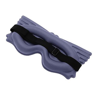 Soft Elastic Buckle Band 3D Eye Mask 3D Eye Shade Cover for Rest 1 Pc