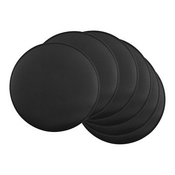 Set of 6 Placemats, Faux Leather Placemats for Kitchen Dining Table Decor Table Placemats