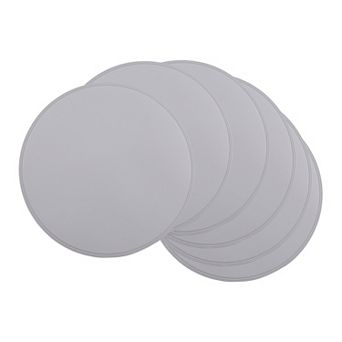 Set of 6 Placemats, Faux Leather Placemats for Kitchen Dining Table Decor Table Placemats