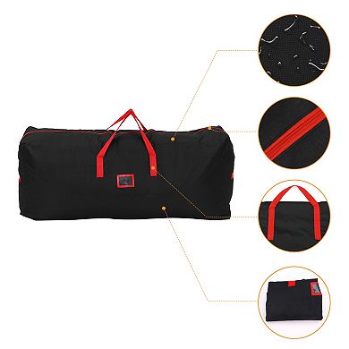 1 Pack Clothes Storage Bags with Handles, Moving Bags for Clothes, Comforters, Closet Organizers