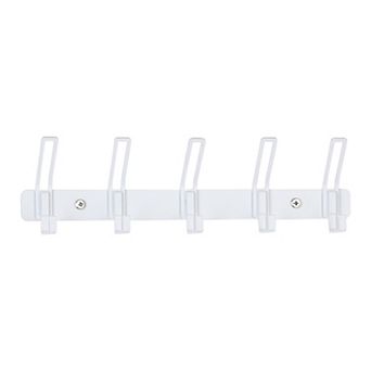 1 Pack Coat Rack Wall Mount, Coat Hook, Hat Rack, Wall Hooks for Hanging with 5 Hooks