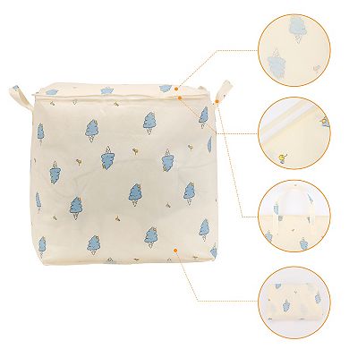 1 Pack Clothes Storage, Storage Bags, Foldable Moving Bags for Organizing with Handles